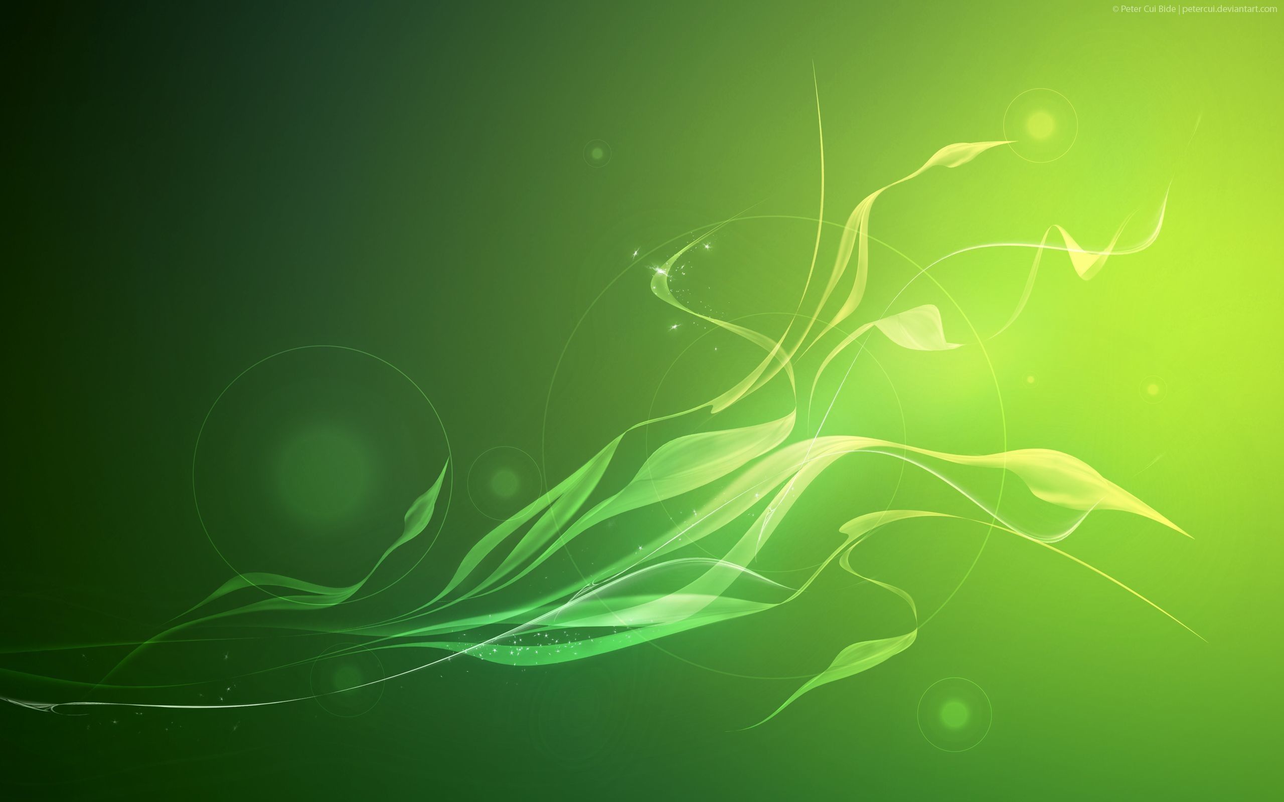 Detail Background Green Abstract Hd Nomer 2