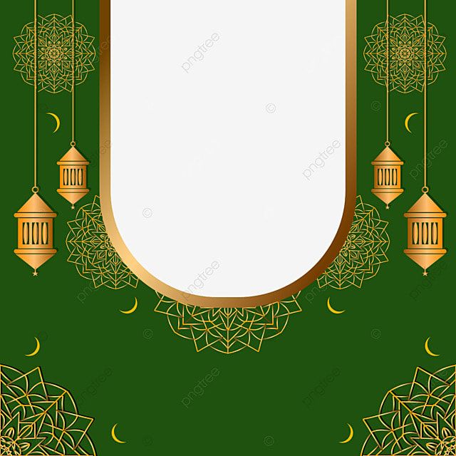 Detail Background Green Islamic Nomer 40