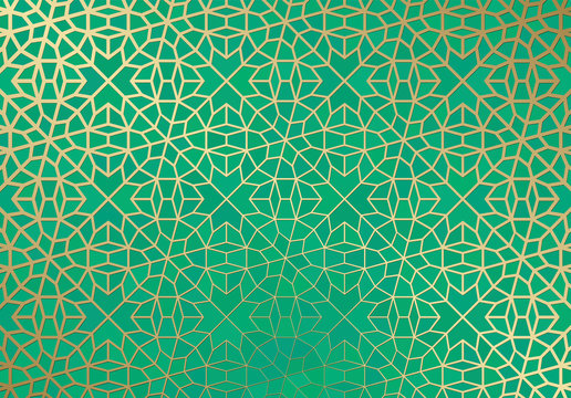 Detail Background Green Islamic Hd Nomer 11