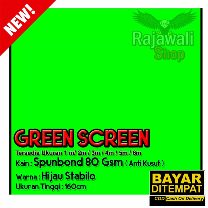 Detail Background Green Screen Polos Nomer 15