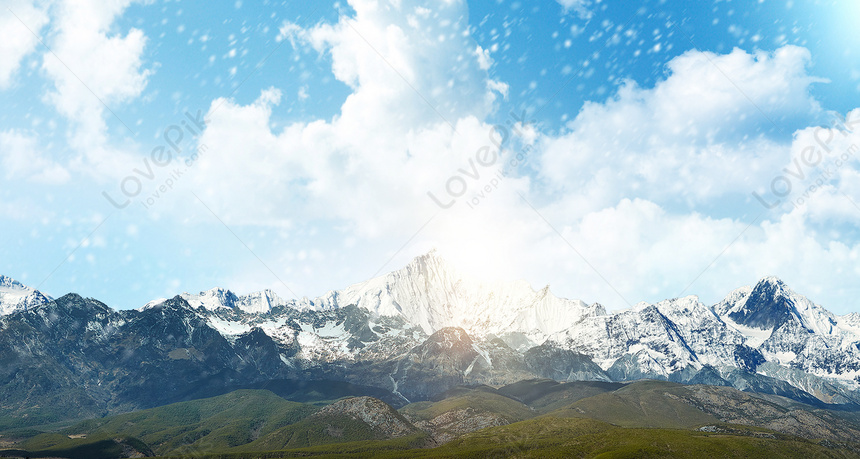 Detail Background Gunung Salju Nomer 40