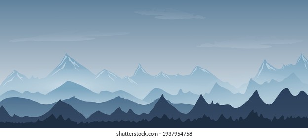 Detail Background Gunung Vector Nomer 23