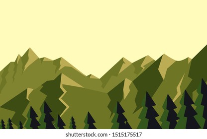 Detail Background Gunung Vector Nomer 25