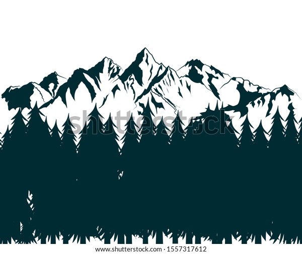 Detail Background Gunung Vector Nomer 5