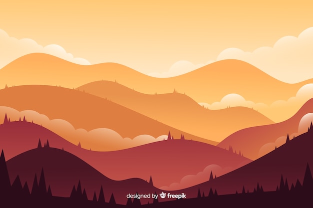 Detail Background Gunung Vector Nomer 7