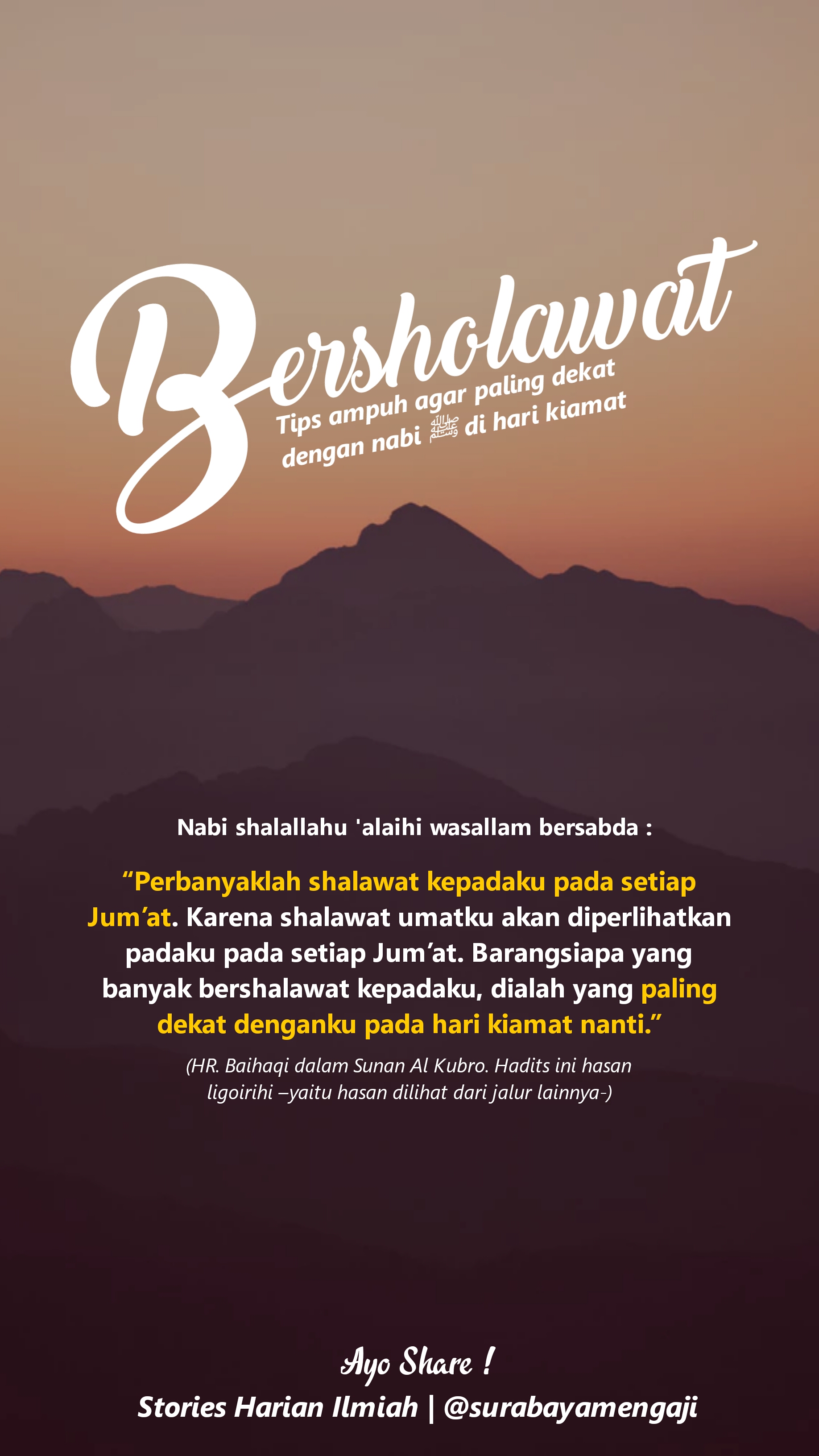 Detail Background Hadits Nomer 14