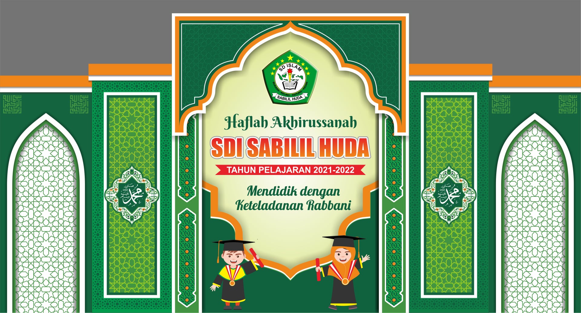 Detail Background Haflah Nomer 13