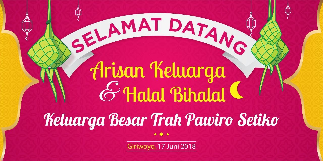 Detail Background Halal Bihalal Keren Nomer 32