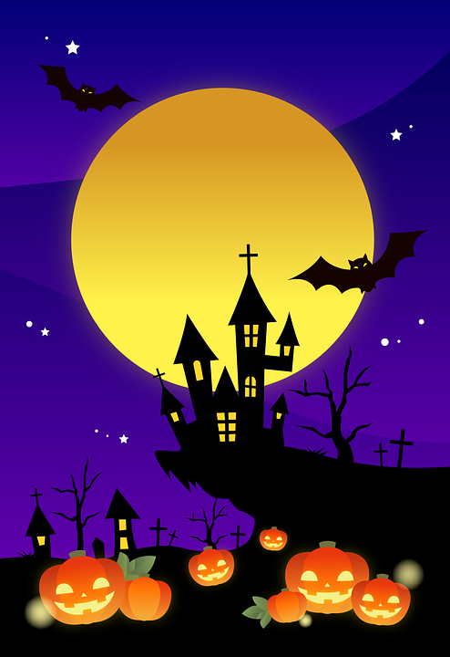 Detail Background Hallowen Nomer 16