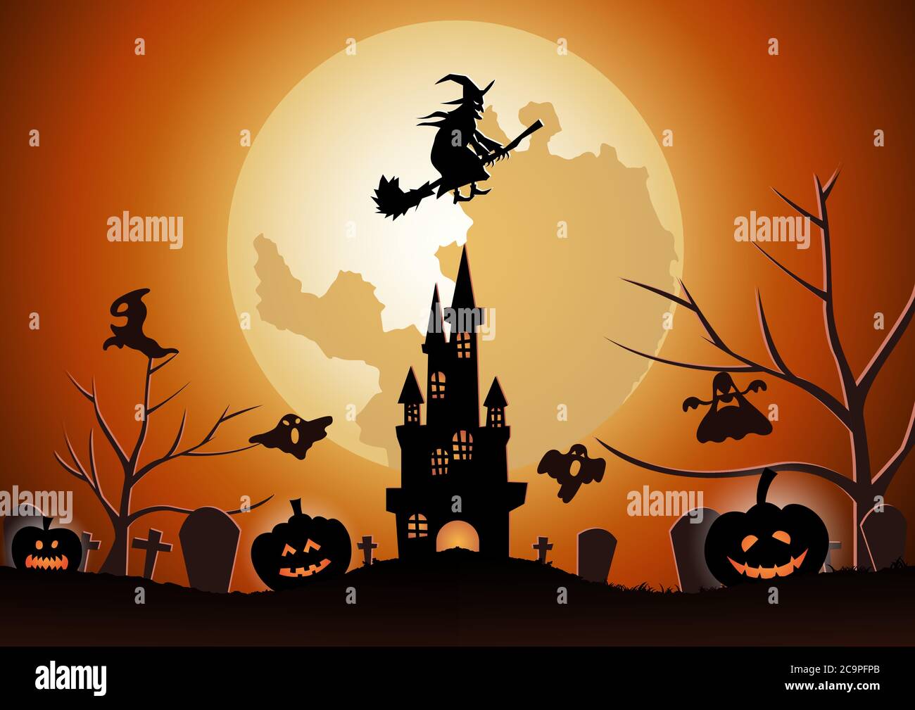 Detail Background Hallowen Nomer 35