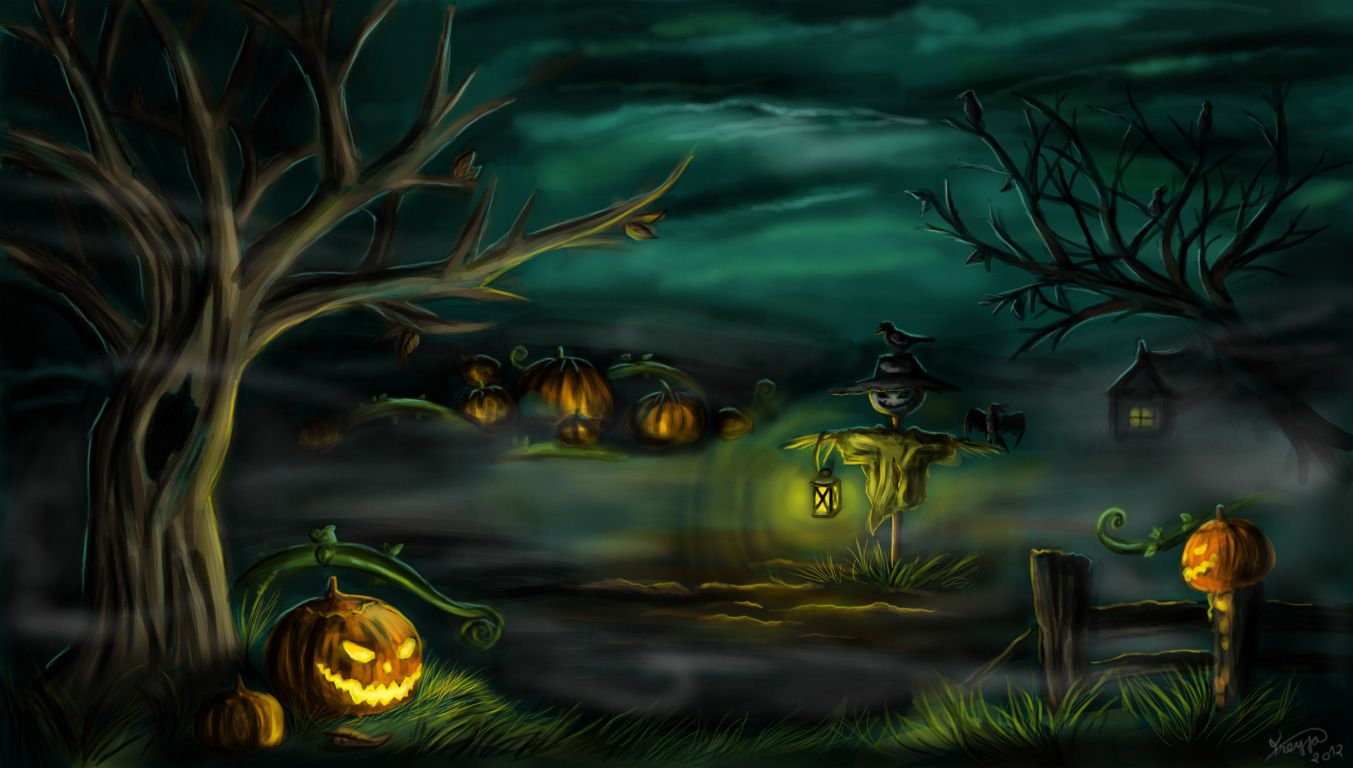 Detail Background Hallowen Nomer 54