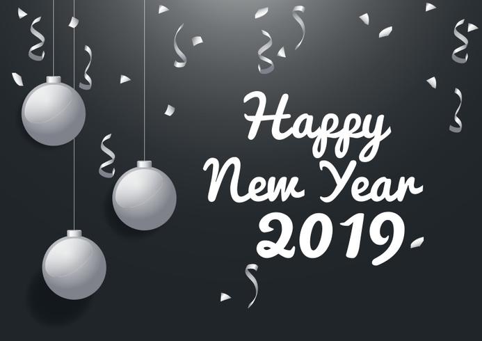 Detail Background Happy New Year 2019 Nomer 30