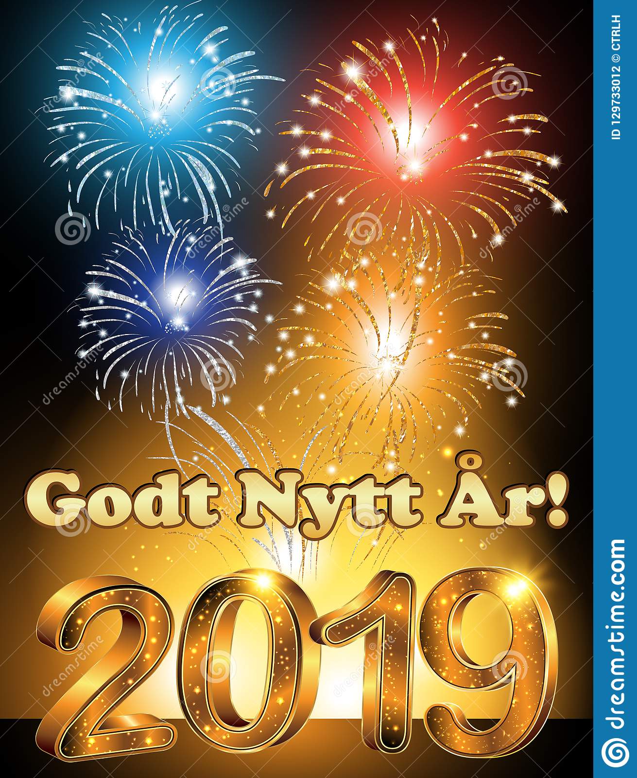 Detail Background Happy New Year 2019 Nomer 41