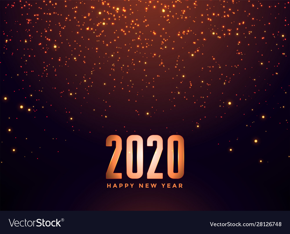 Detail Background Happy New Year 2020 Nomer 19