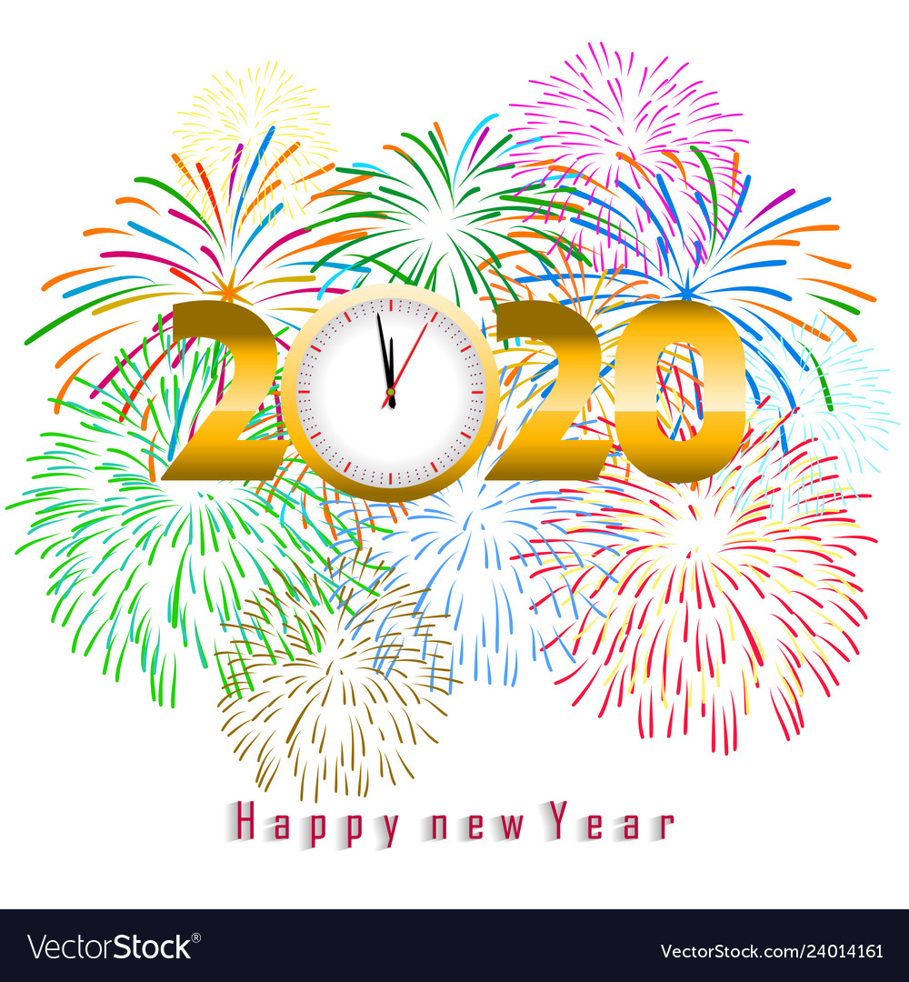 Detail Background Happy New Year 2020 Nomer 3