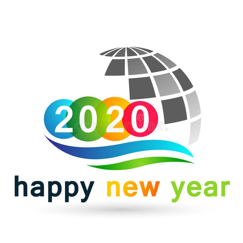 Detail Background Happy New Year 2020 Nomer 44