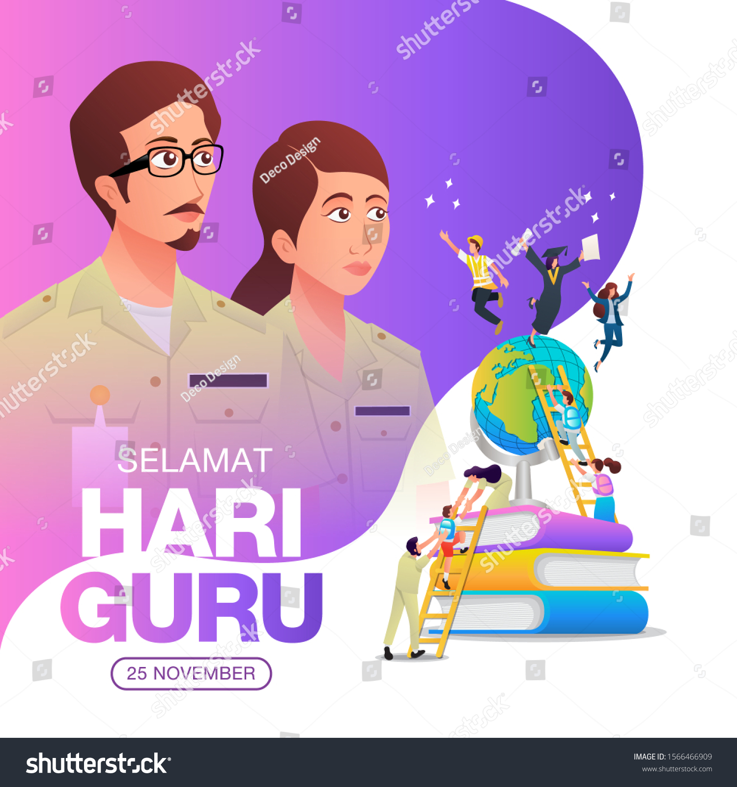 Detail Background Hari Guru Nomer 17