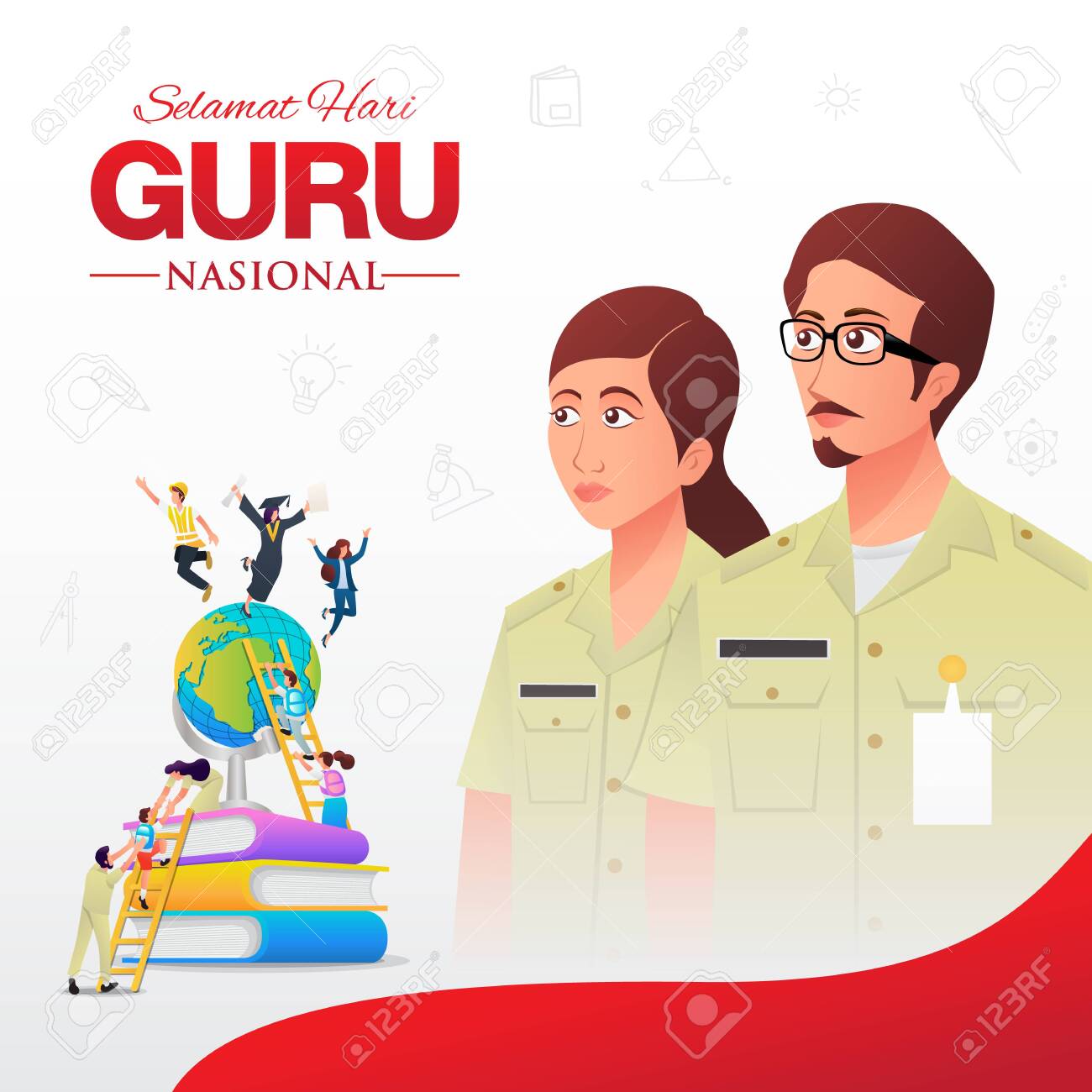 Detail Background Hari Guru Nomer 18