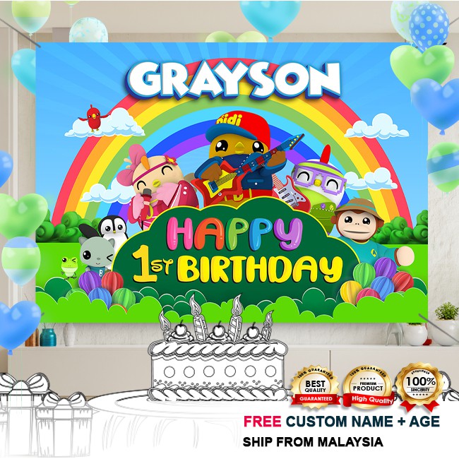 Detail Background Hari Jadi Nomer 44