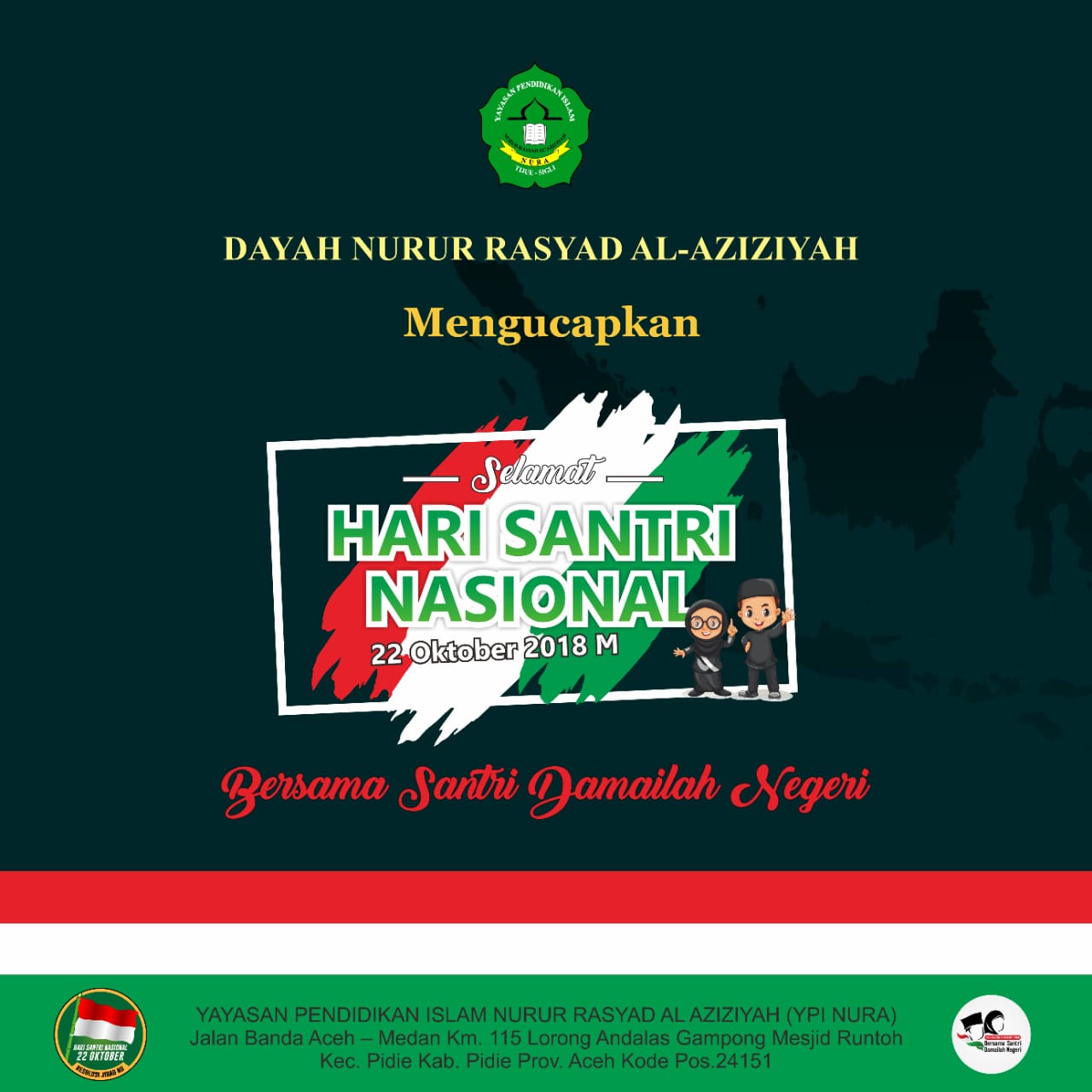 Detail Background Hari Santri 2019 Nomer 12