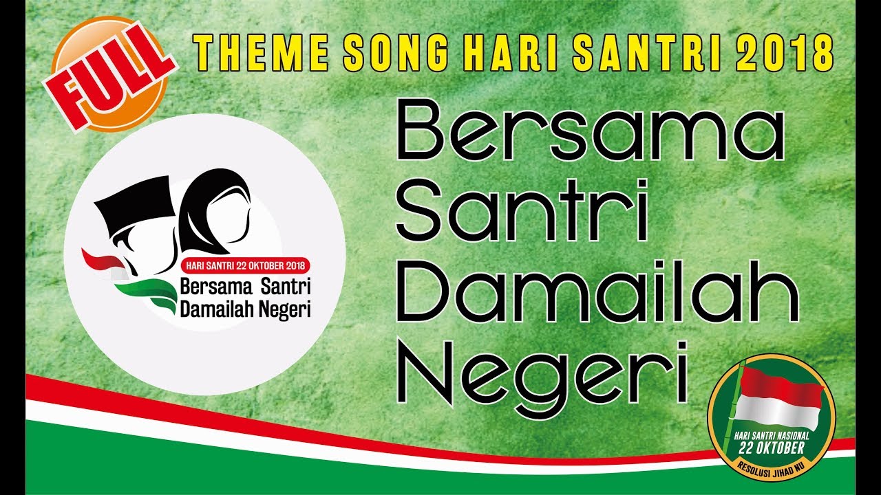 Detail Background Hari Santri 2019 Nomer 33