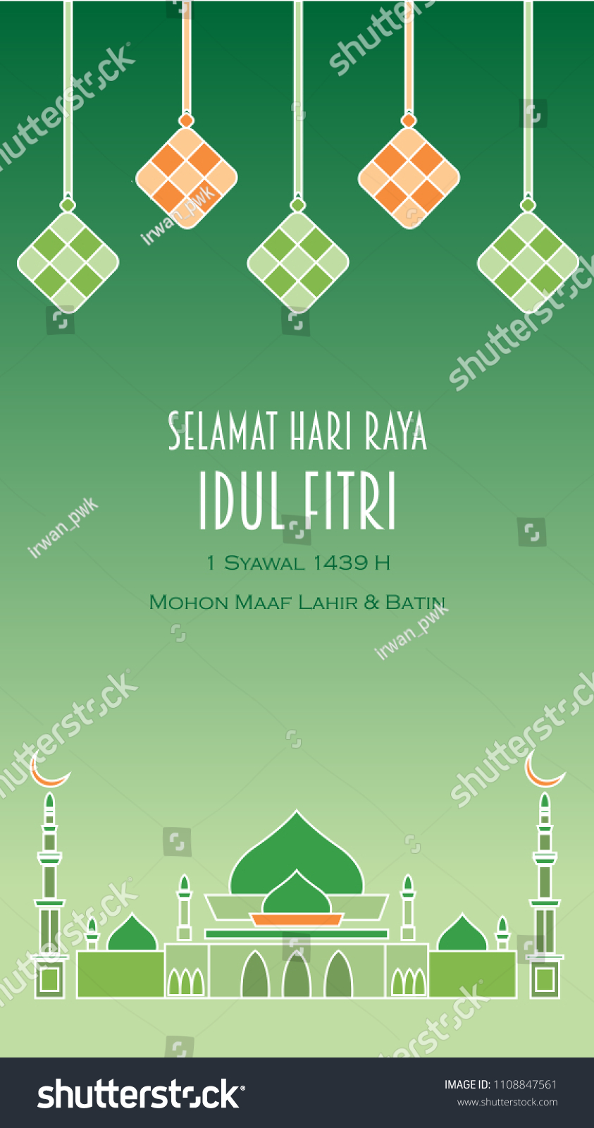 Detail Background Hijau Idul Fitri Nomer 28