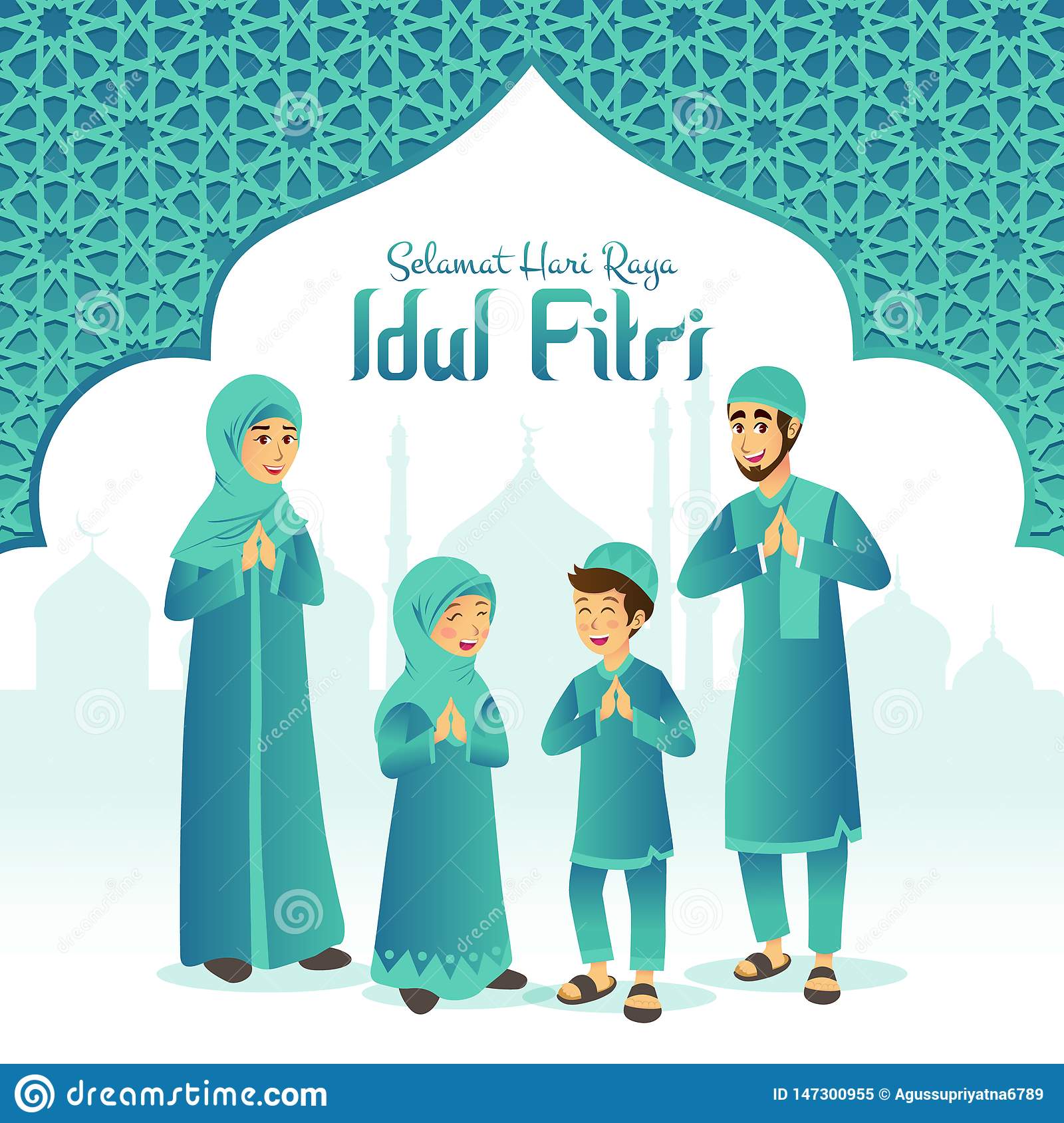 Detail Background Hijau Idul Fitri Nomer 49