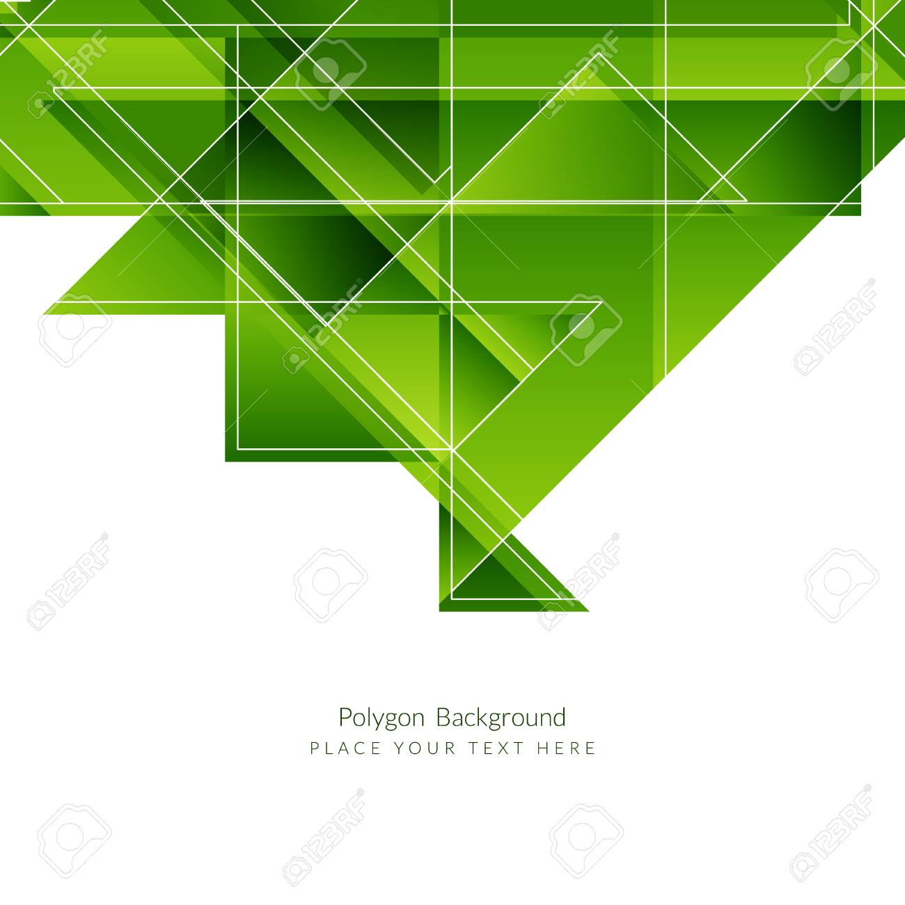 Detail Background Hijau Polygonal Nomer 20