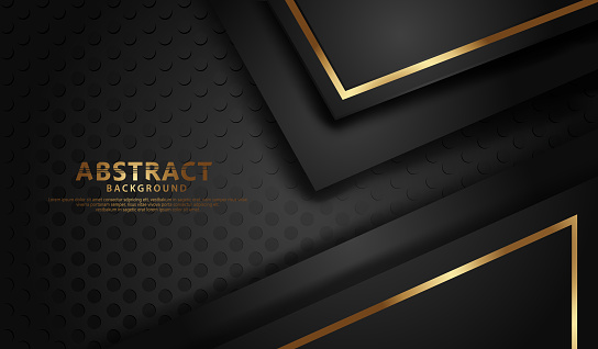 Detail Background Hitam Gold Elegan Nomer 15