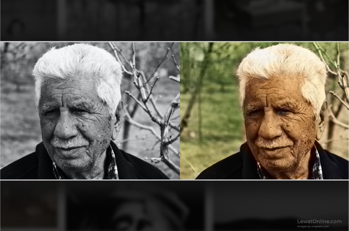 Detail Background Hitam Putih Objek Berwarna Di Photoshop Nomer 30
