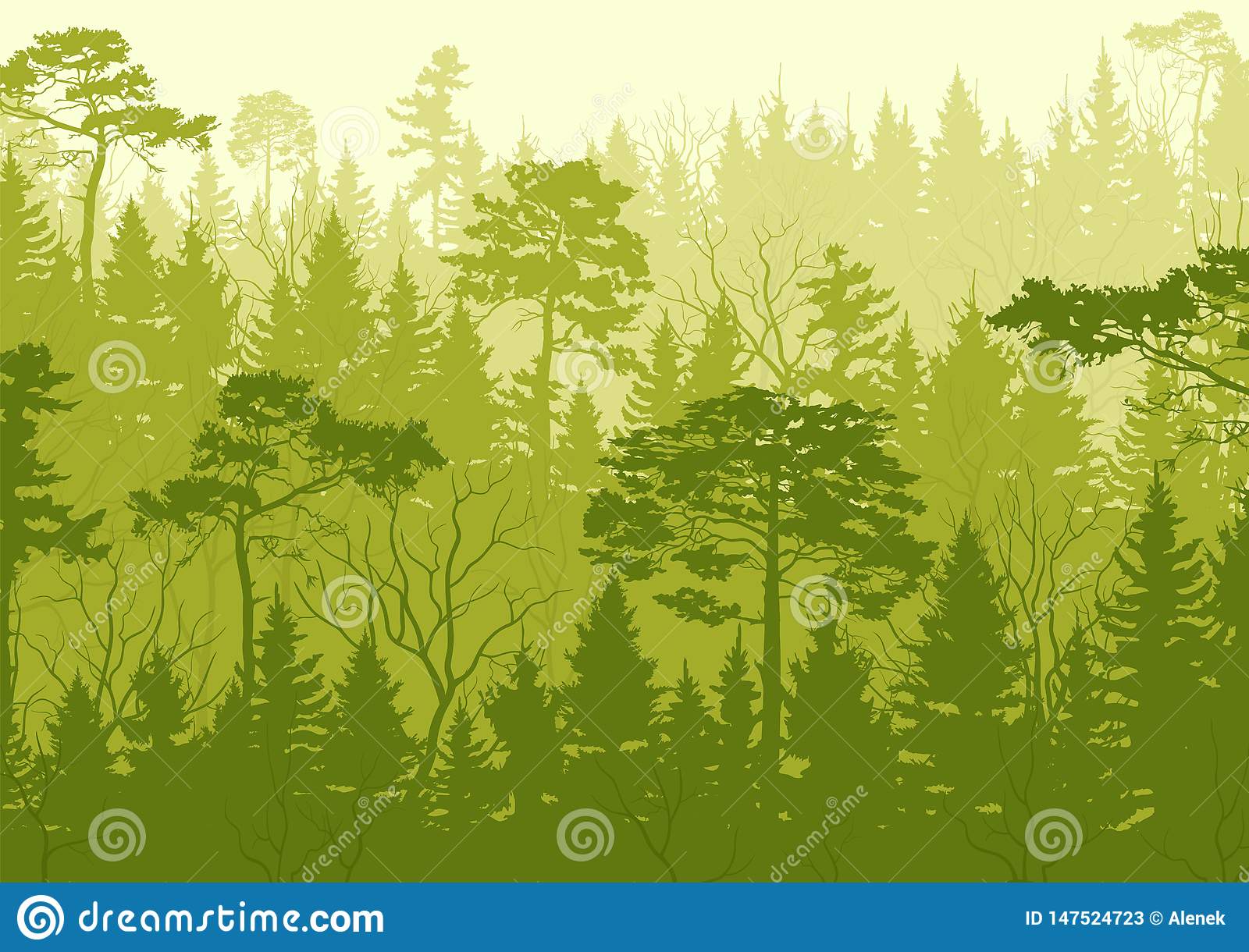 Detail Background Hutan Vector Nomer 21