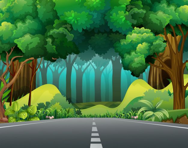 Detail Background Hutan Vector Nomer 49