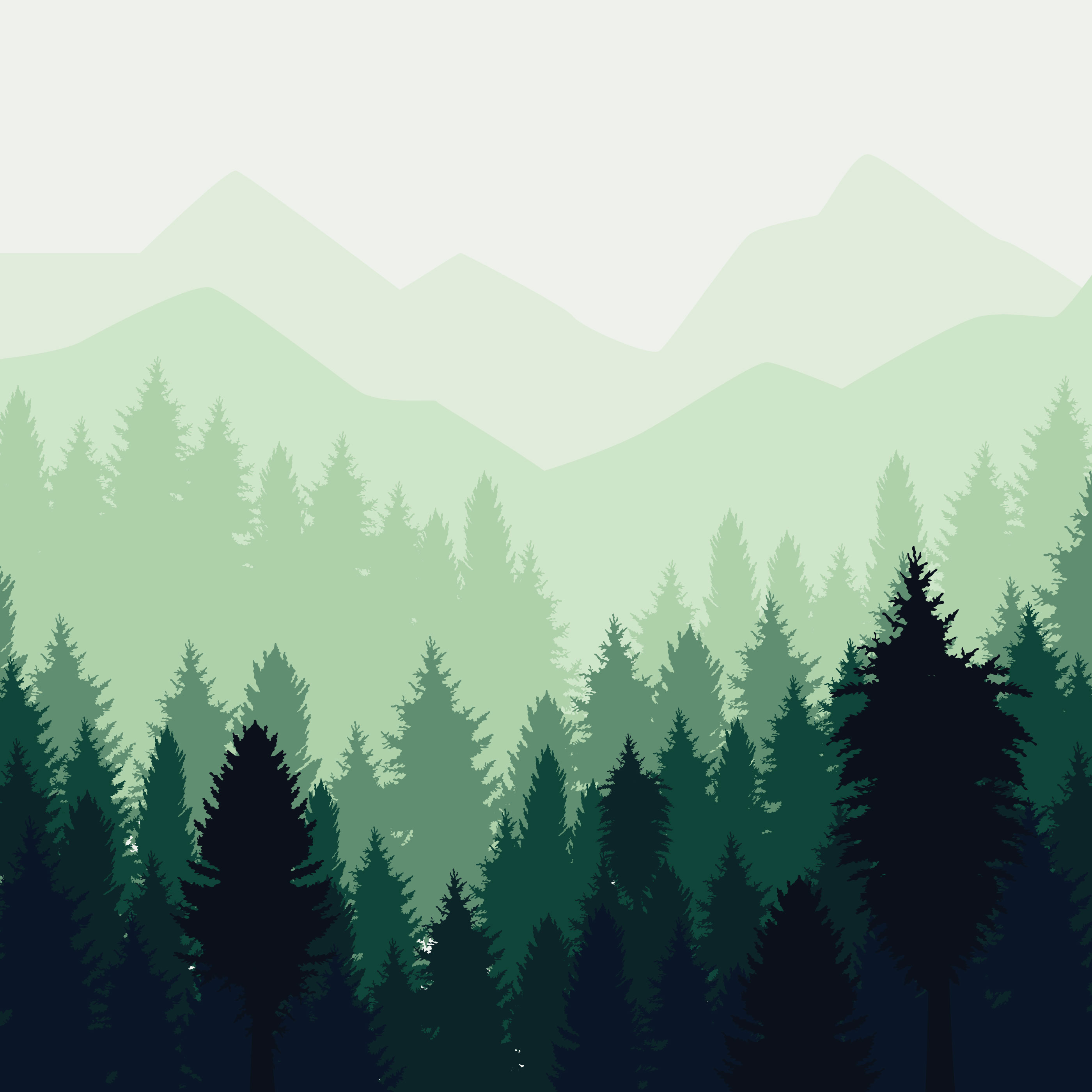 Detail Background Hutan Vector Nomer 8