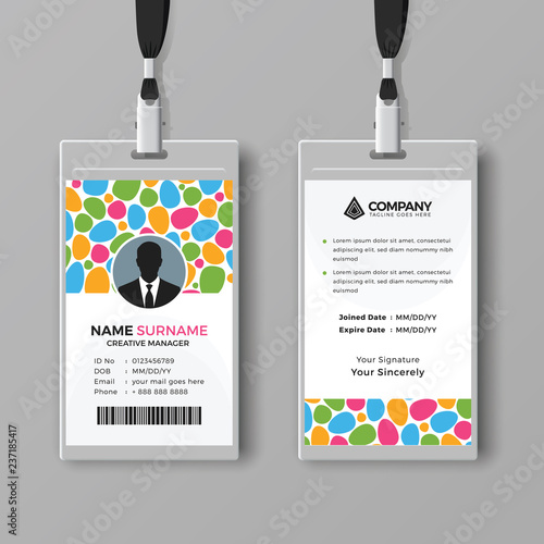 Detail Background Id Card Abstrak Nomer 16