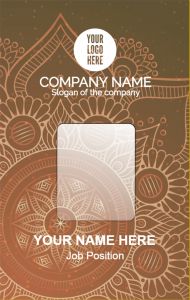 Detail Background Id Card Batik Nomer 19