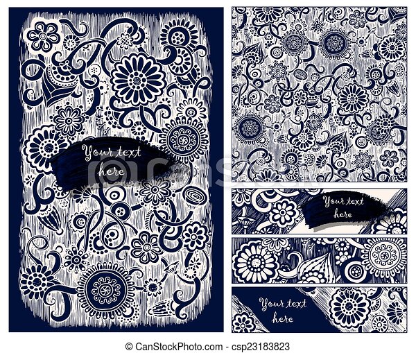 Detail Background Id Card Batik Nomer 33