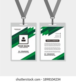 Detail Background Id Card Hijau Nomer 13