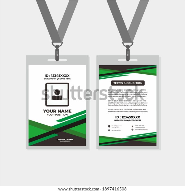 Detail Background Id Card Hijau Nomer 26