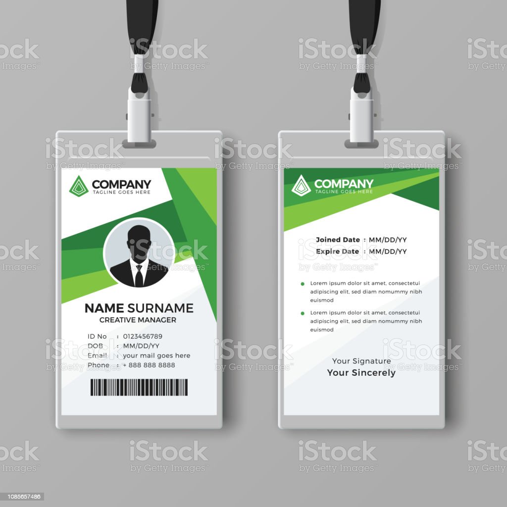 Detail Background Id Card Hijau Nomer 27