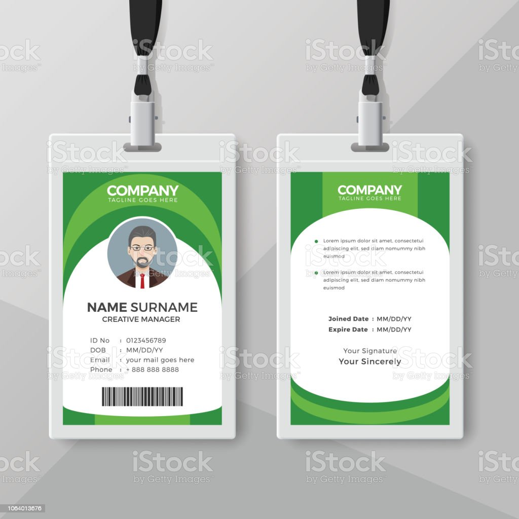 Detail Background Id Card Hijau Nomer 28