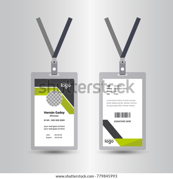 Detail Background Id Card Hijau Nomer 32