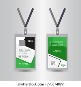 Detail Background Id Card Hijau Nomer 34