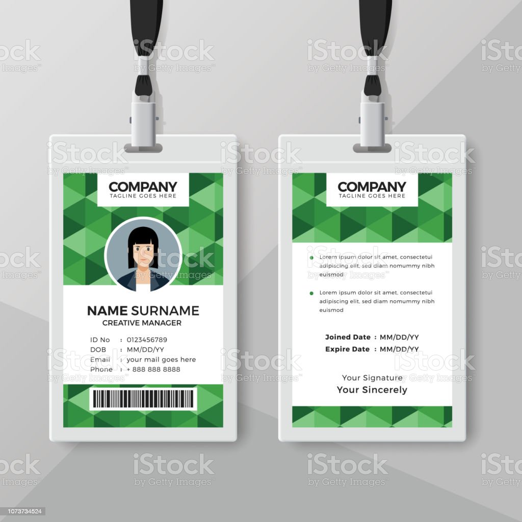 Detail Background Id Card Hijau Nomer 47