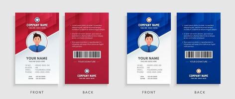 Detail Background Id Card Keren Cdr Nomer 41