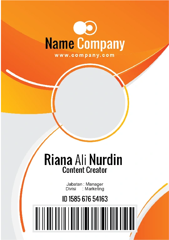 Detail background id card kosong koleksi nomer 53