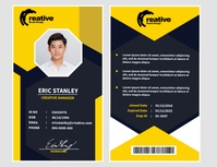 Detail Background Id Card Kosong Word Nomer 41
