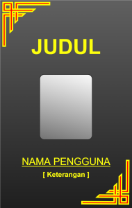 Detail Background Id Card Kuning Nomer 2