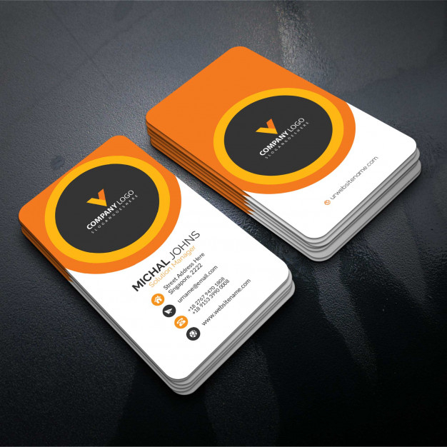 Detail Background Id Card Orange Nomer 43