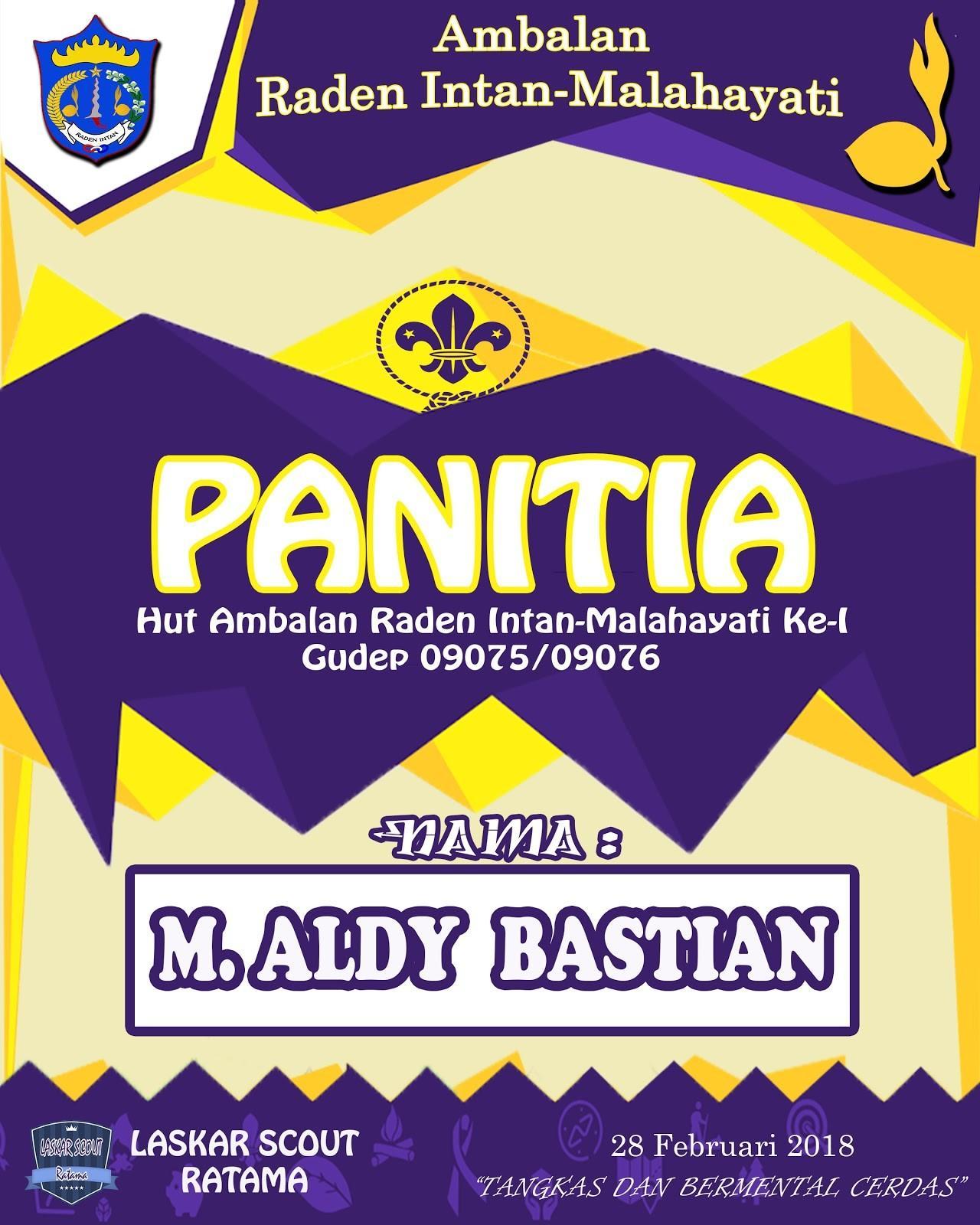 Detail Background Id Card Panitia Pramuka Nomer 4