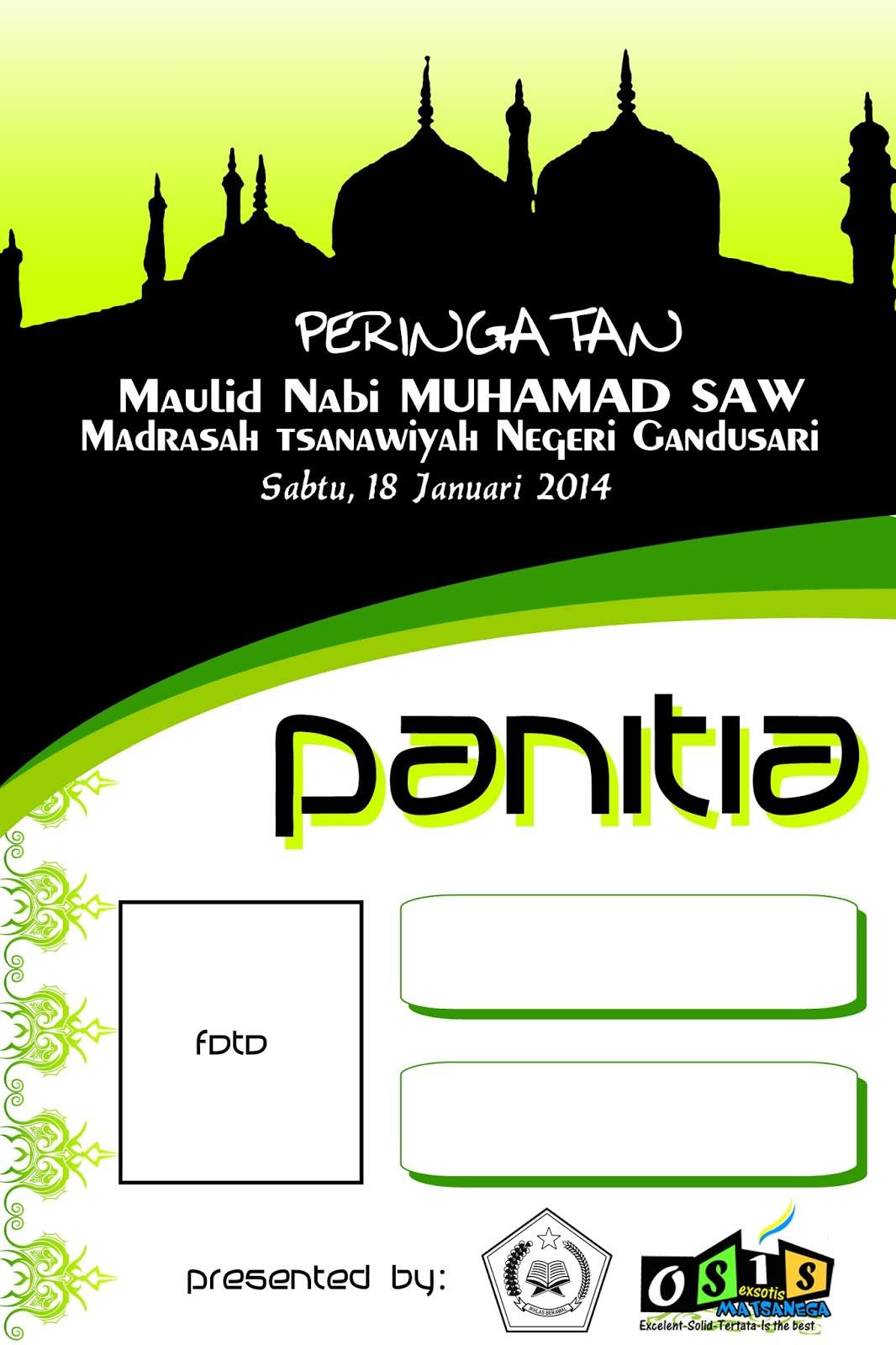 Detail Background Id Card Panitia Pramuka Nomer 44